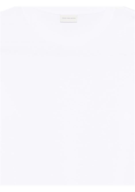 t-shirt hertz uomo bianca DRIES VAN NOTEN | 261-021100-3600001